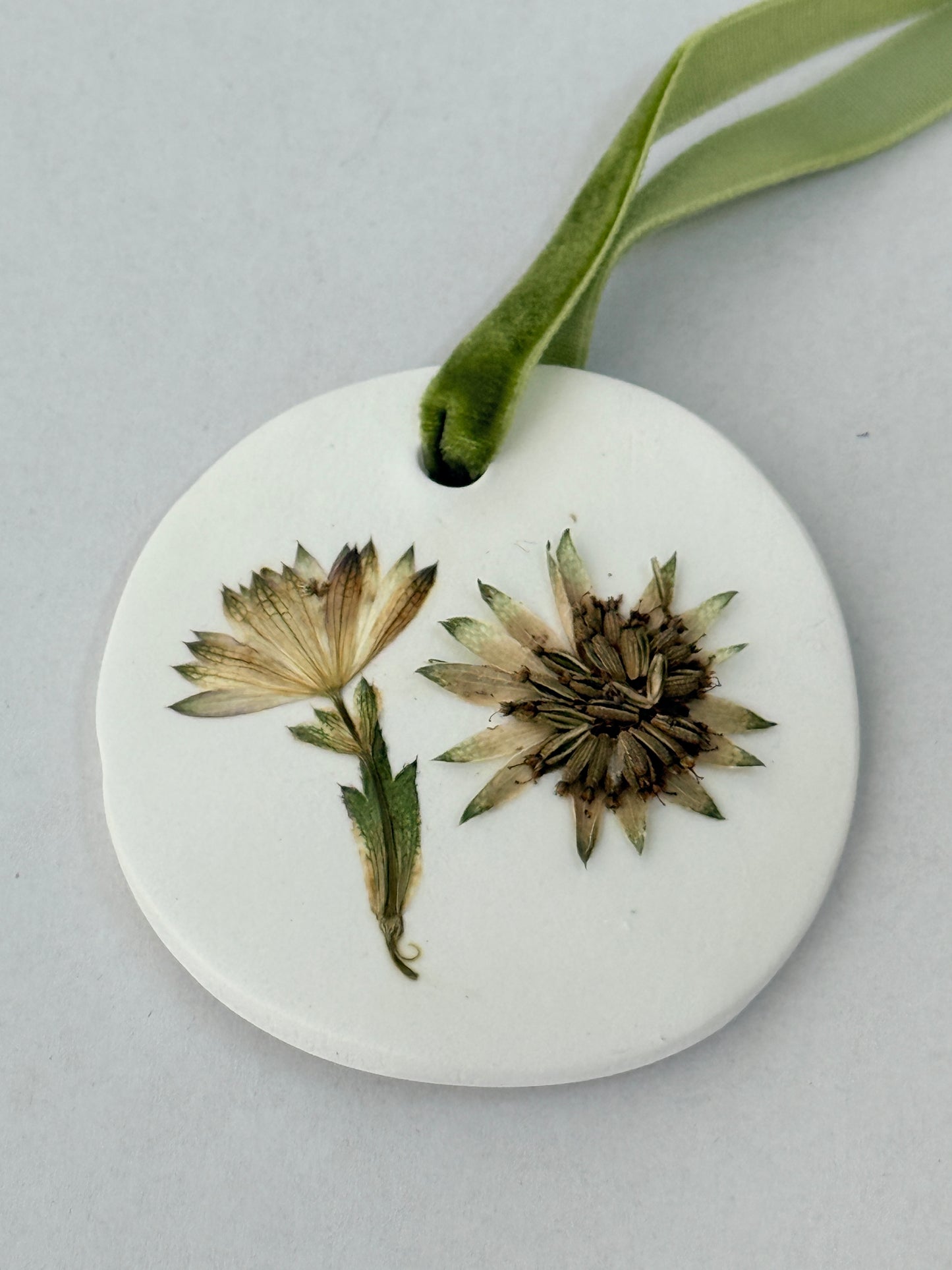 Clay Ornament - Astrantia