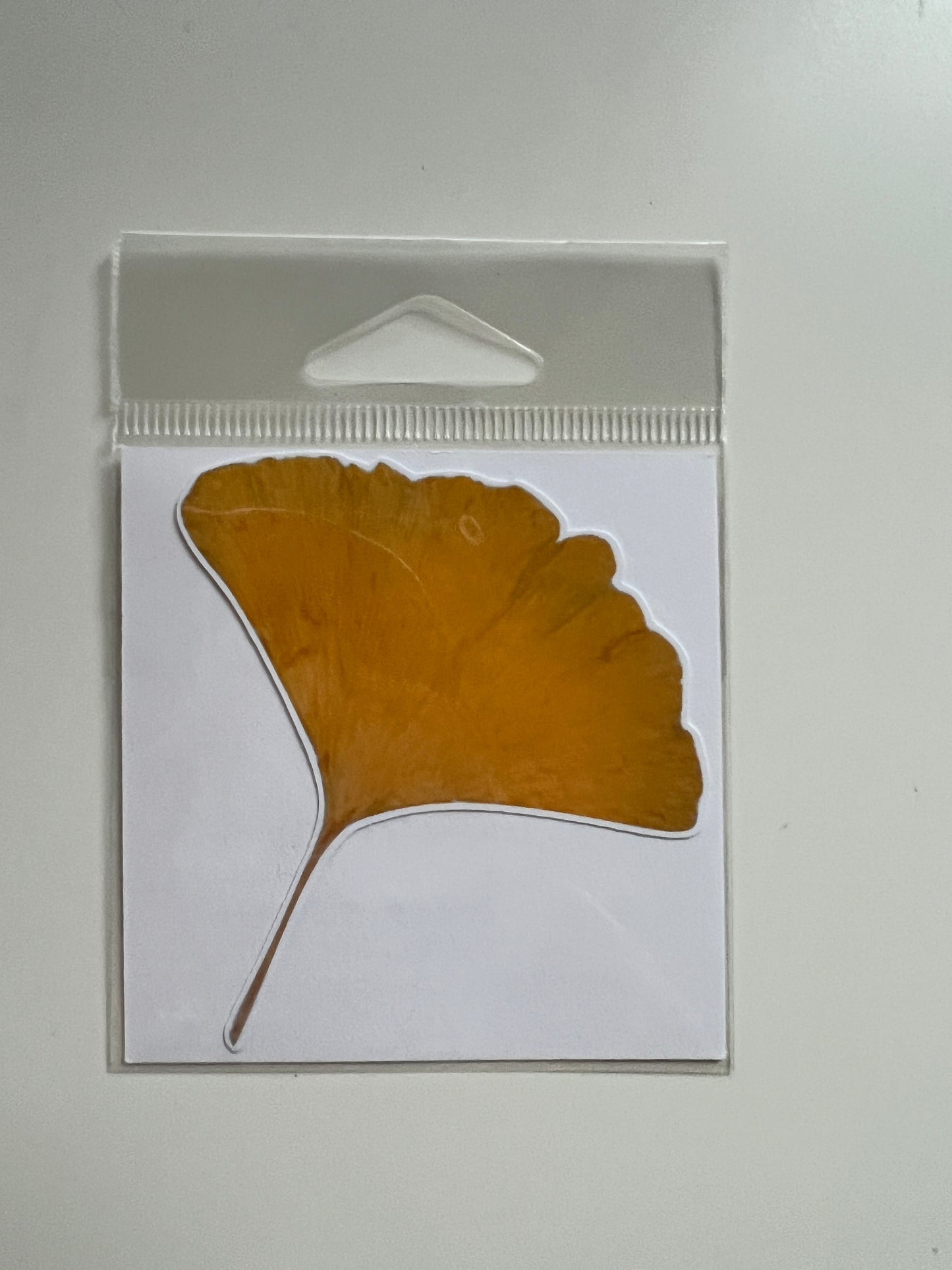 3” stickers, Ginko Leaf
