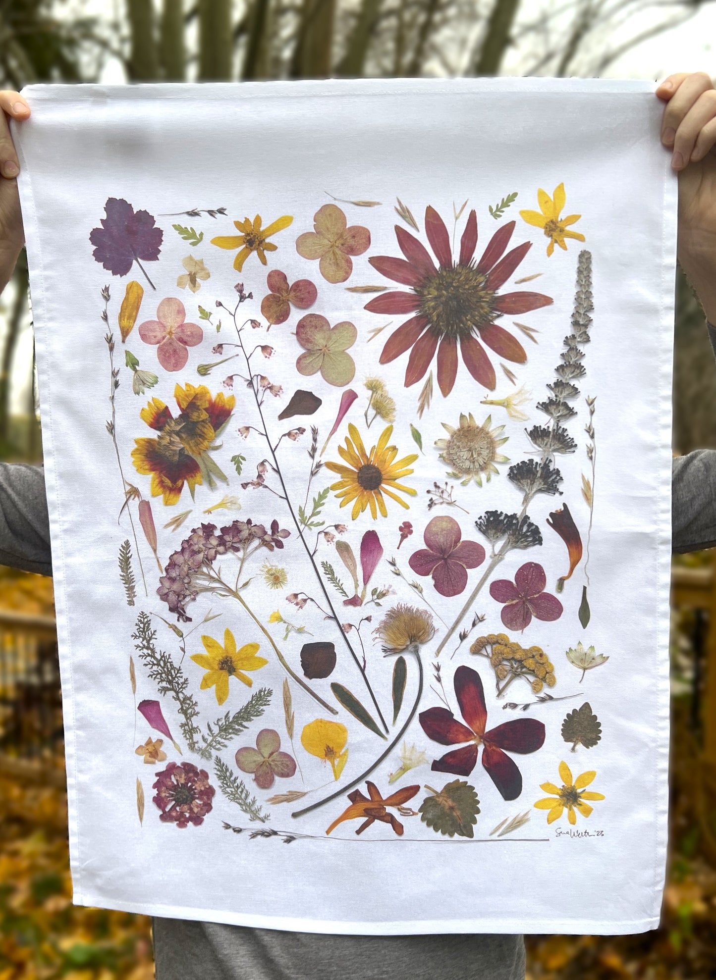 Tea Towel - Autumn
