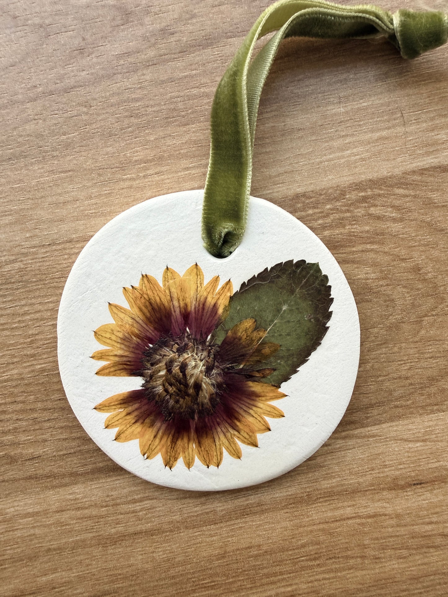 Clay Ornament - Rudbeckia