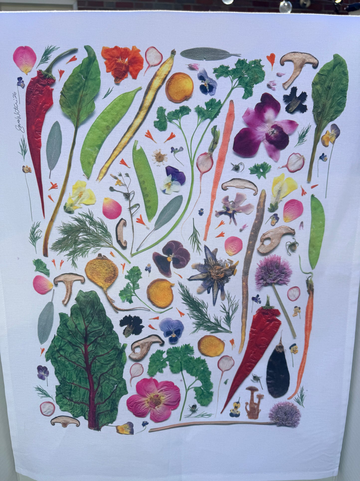 Tea Towel - Kitchen Garden